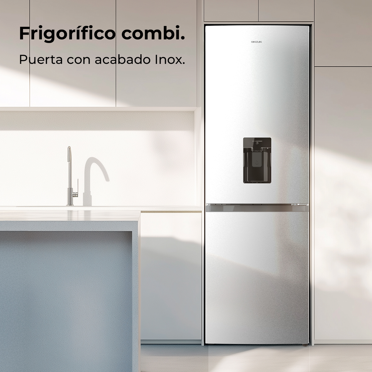 Bolero CoolMarket Combi 296 DF WD Inox | Envío, instalación y retirada RAEE gratis – foto detalle 1